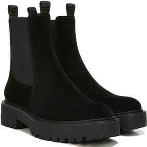 Sam Edelman Laguna Waterproof Lug Sole Chelsea Boot- Suede